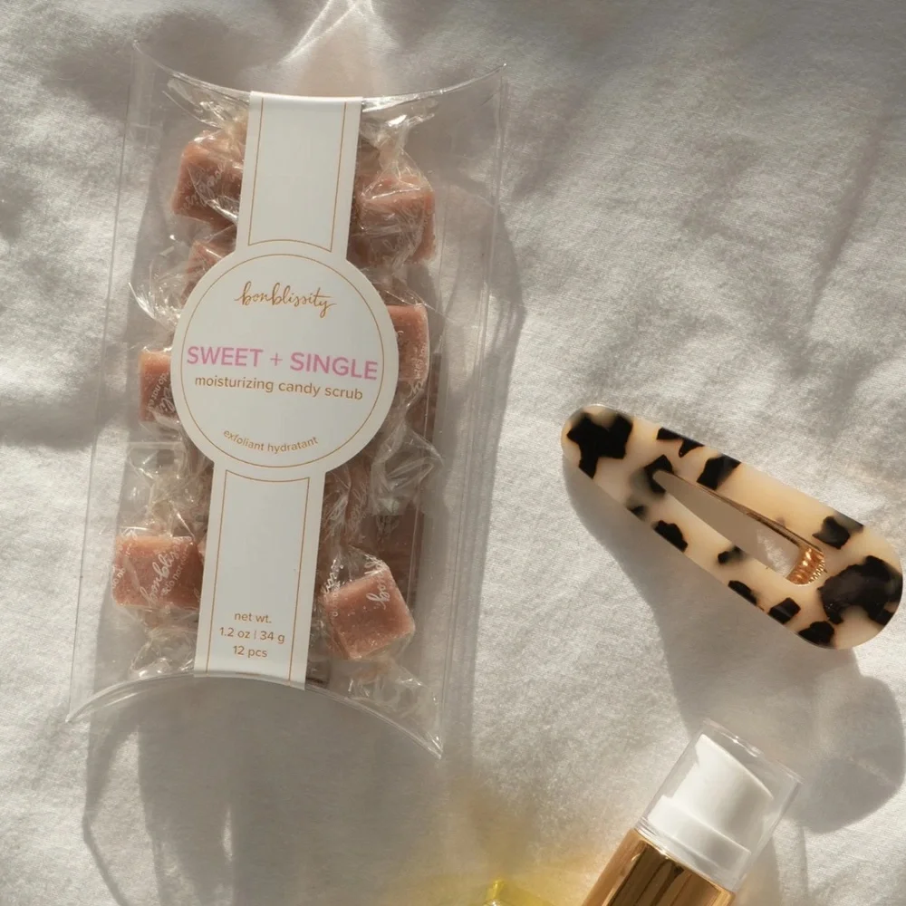 Sweet + Single Moisturizing Candy Scrub - Green